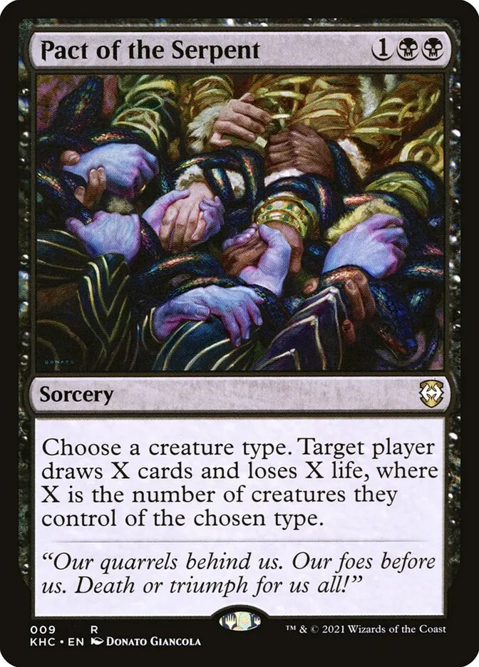 Pact of the Serpent Front Face