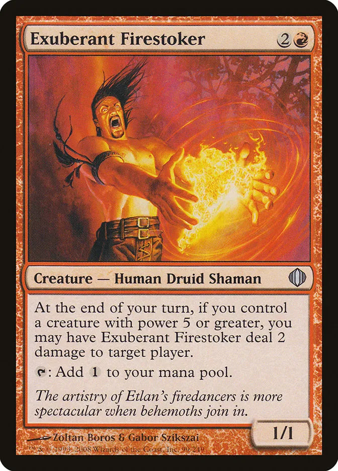 Exuberant Firestoker Front Face