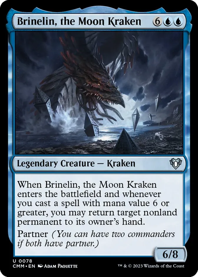 Brinelin, the Moon Kraken Front Face