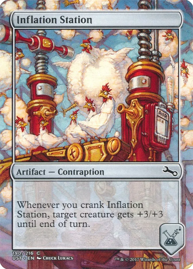 Inflation Station Front Face
