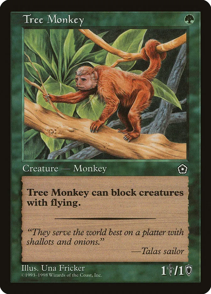 Tree Monkey Front Face