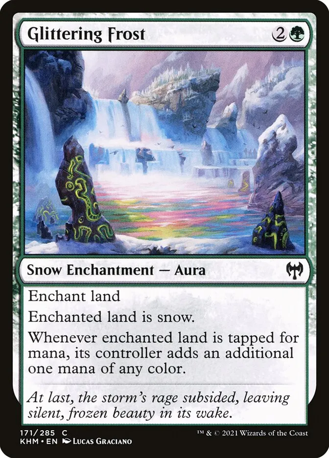 Glittering Frost Front Face