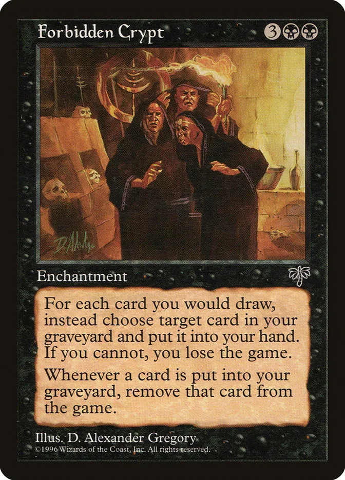 Forbidden Crypt Front Face
