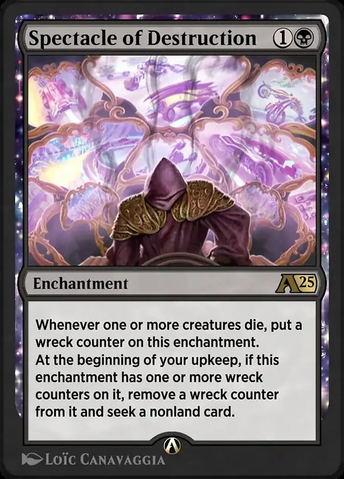Spectacle of Destruction Front Face