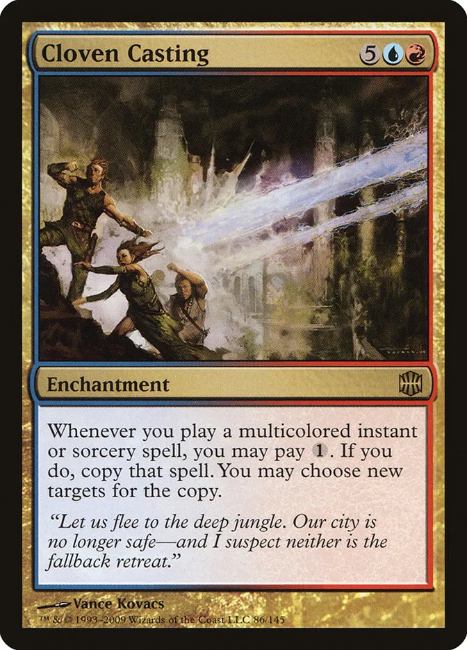 Cloven Casting Front Face