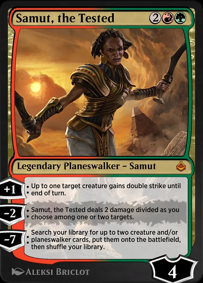 Samut, the Tested Front Face