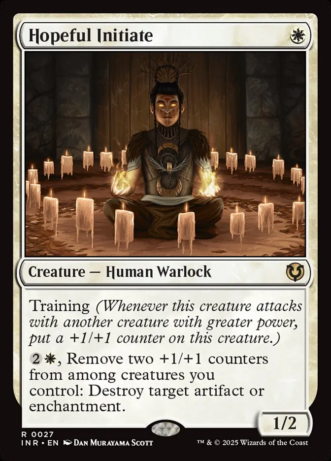 Hopeful Initiate Front Face