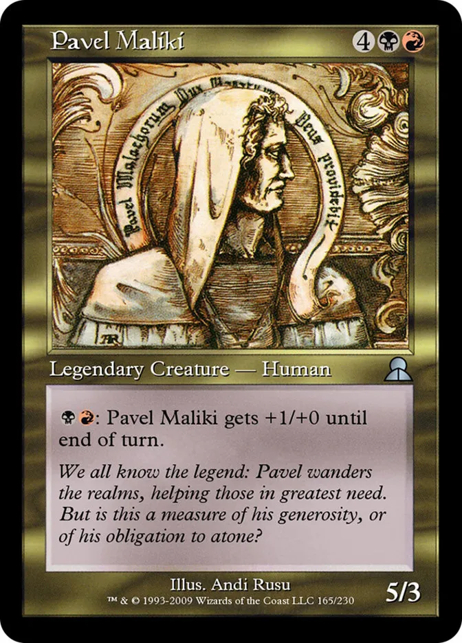 Pavel Maliki Front Face