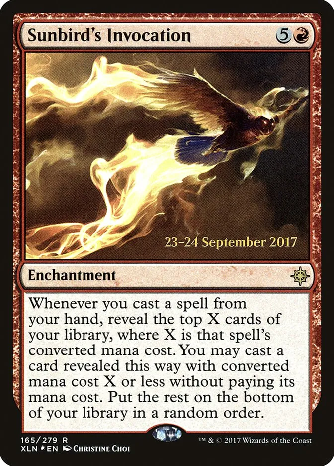 Sunbird's Invocation Front Face