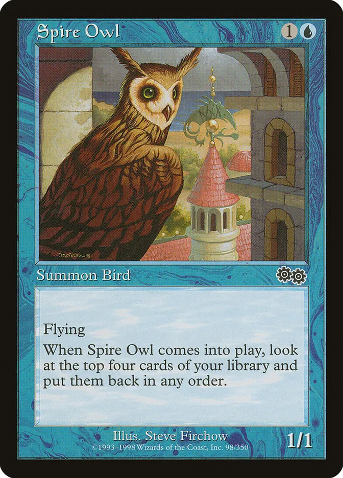 Spire Owl Front Face