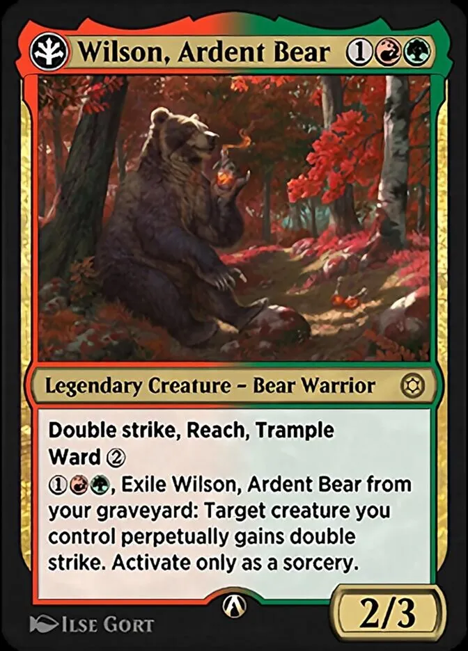 Wilson, Ardent Bear Front Face