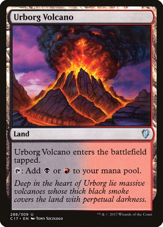 Urborg Volcano Front Face