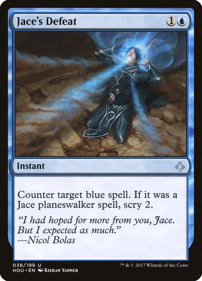 Jace's Defeat Front Face