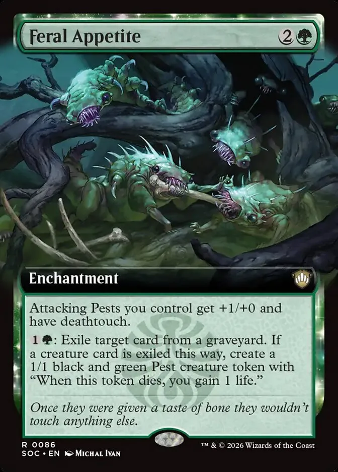 Feral Appetite Front Face
