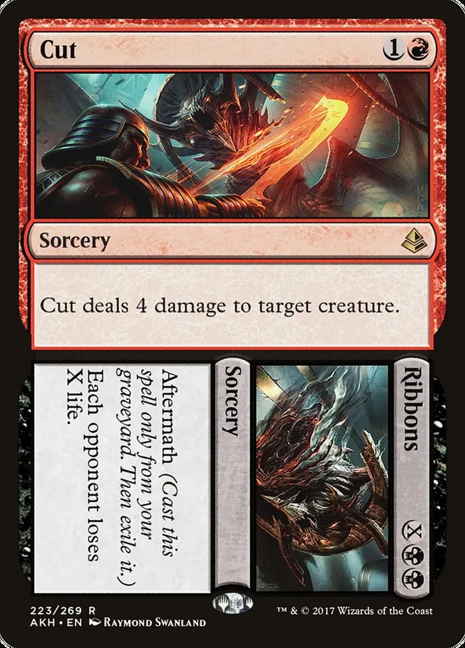 Cut // Ribbons Front Face