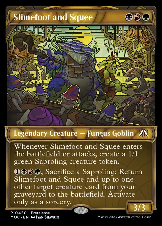 Slimefoot and Squee Front Face