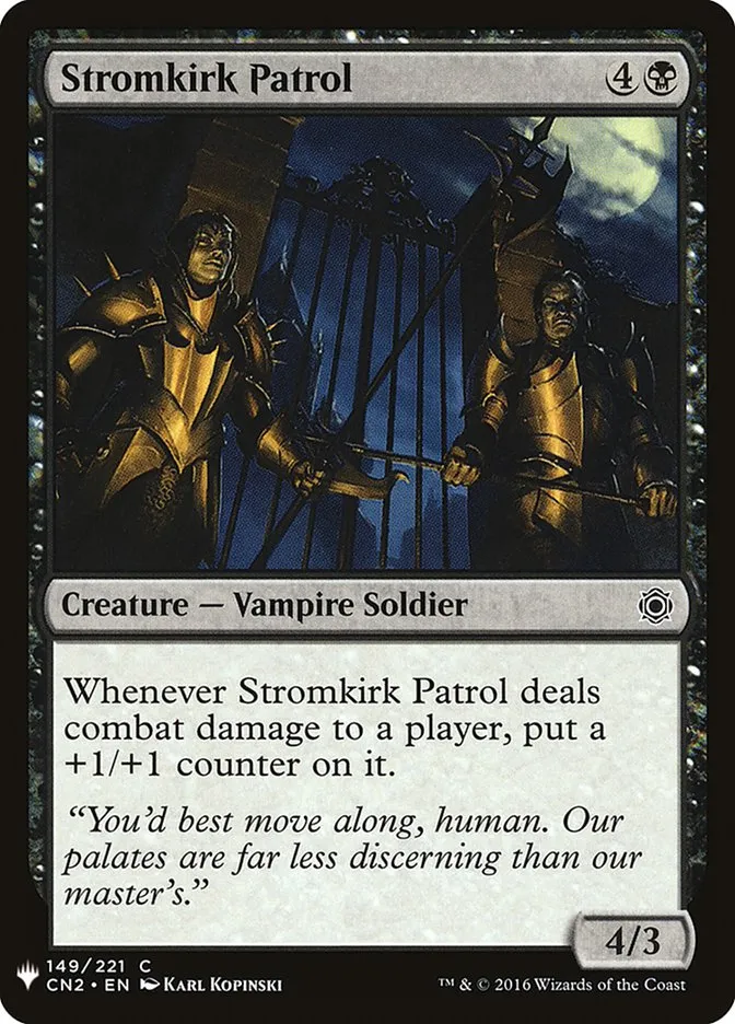 Stromkirk Patrol Front Face