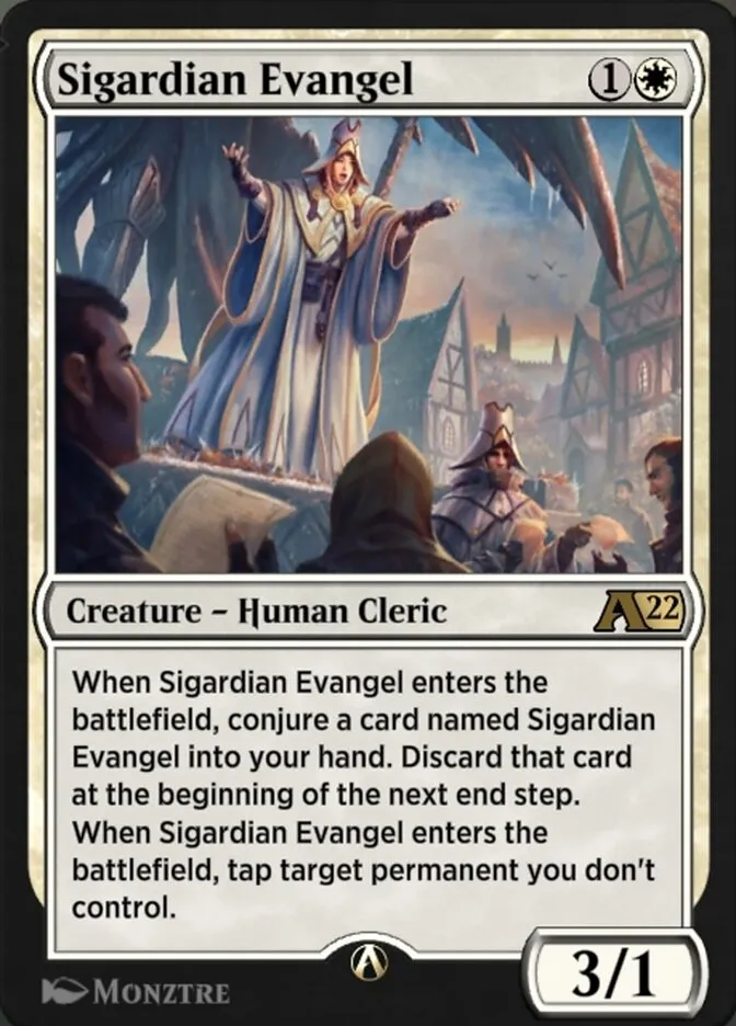 Sigardian Evangel Front Face