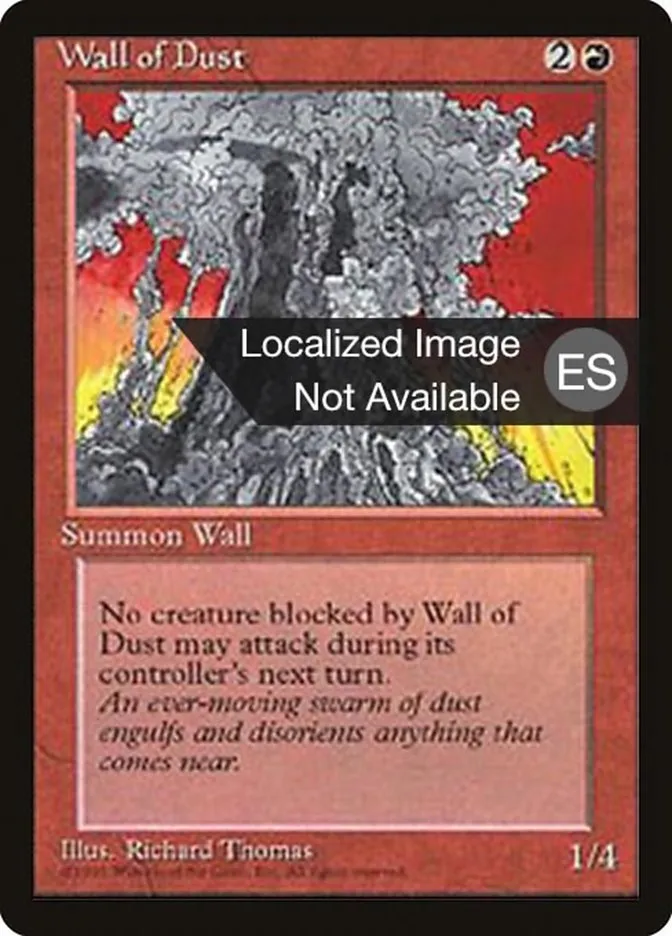 Wall of Dust Front Face