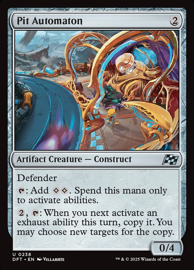 Pit Automaton Front Face