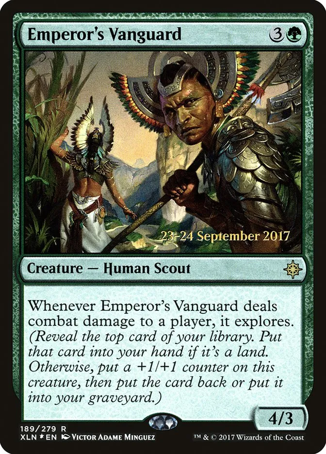 Emperor's Vanguard Front Face