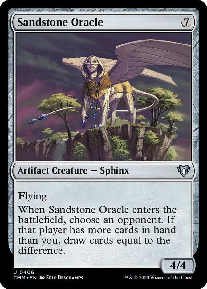 Sandstone Oracle Front Face
