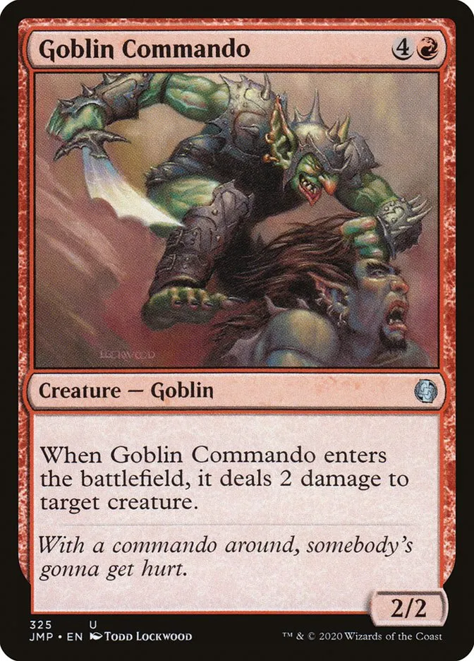 Goblin Commando Front Face