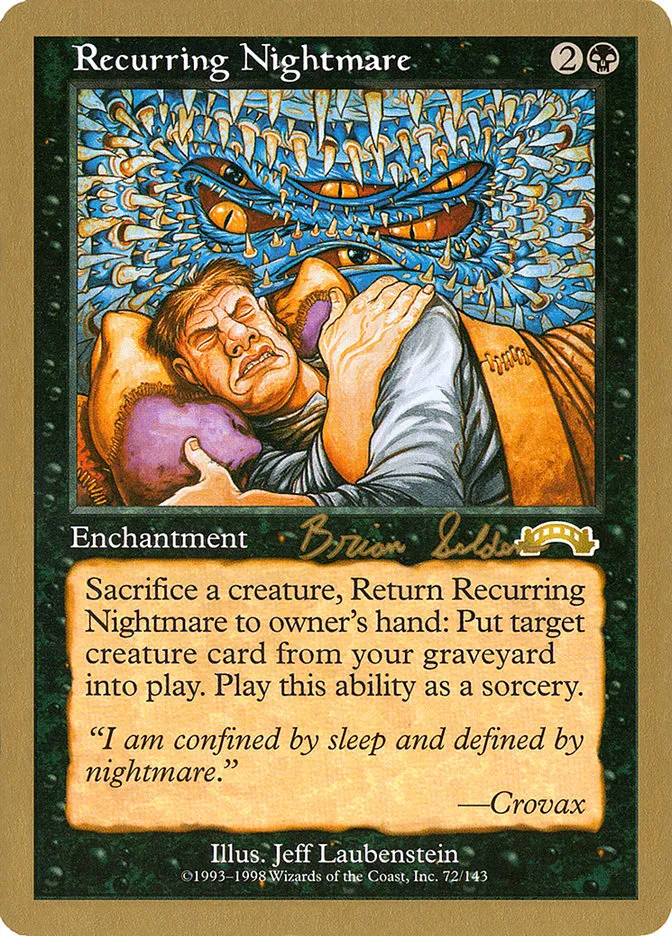 Recurring Nightmare Front Face