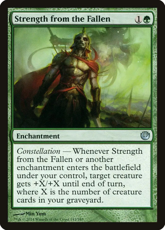 Strength from the Fallen Front Face