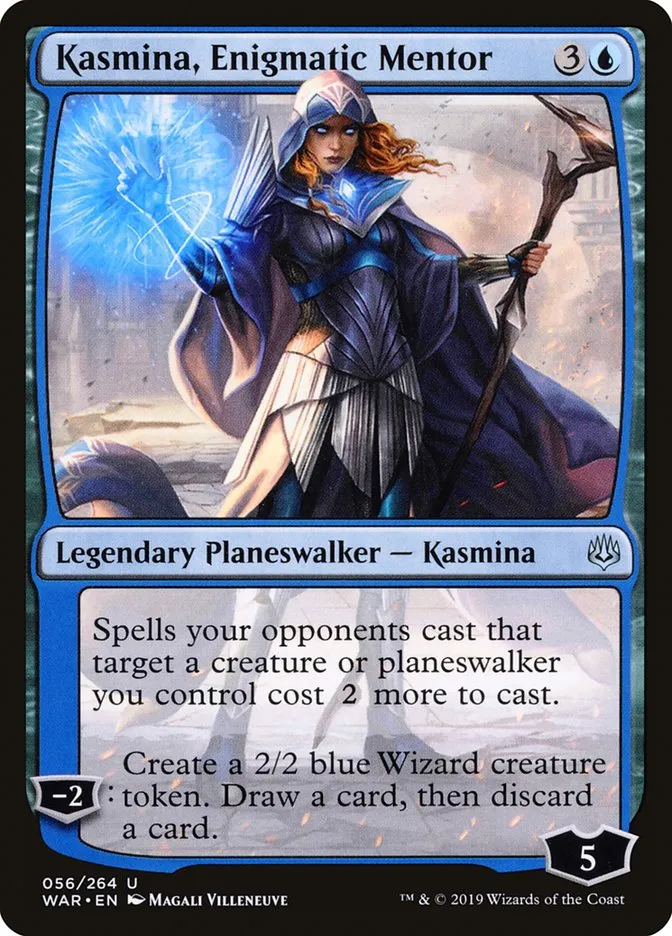 Kasmina, Enigmatic Mentor Front Face