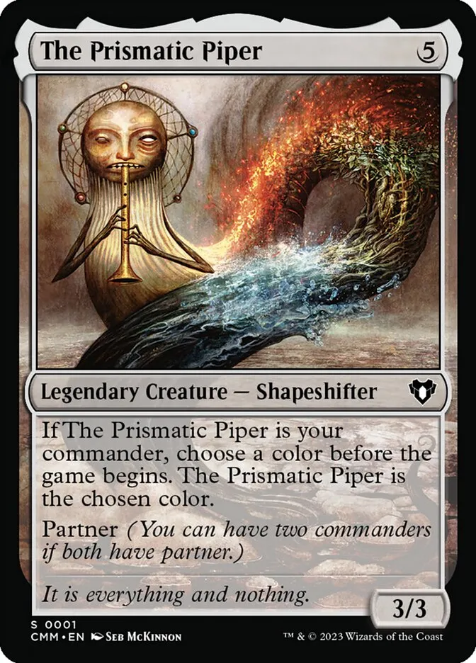The Prismatic Piper Front Face