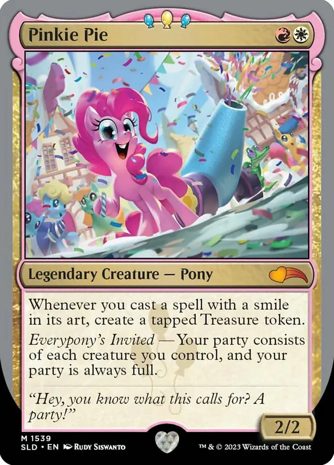 Pinkie Pie Front Face