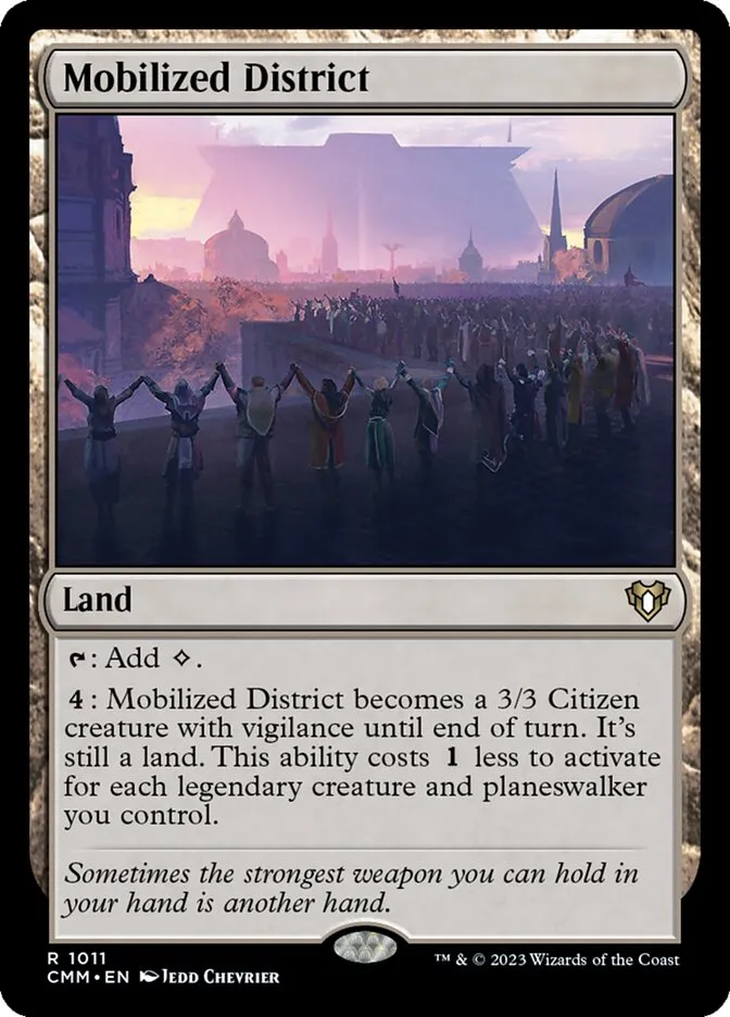 Mobilized District Front Face