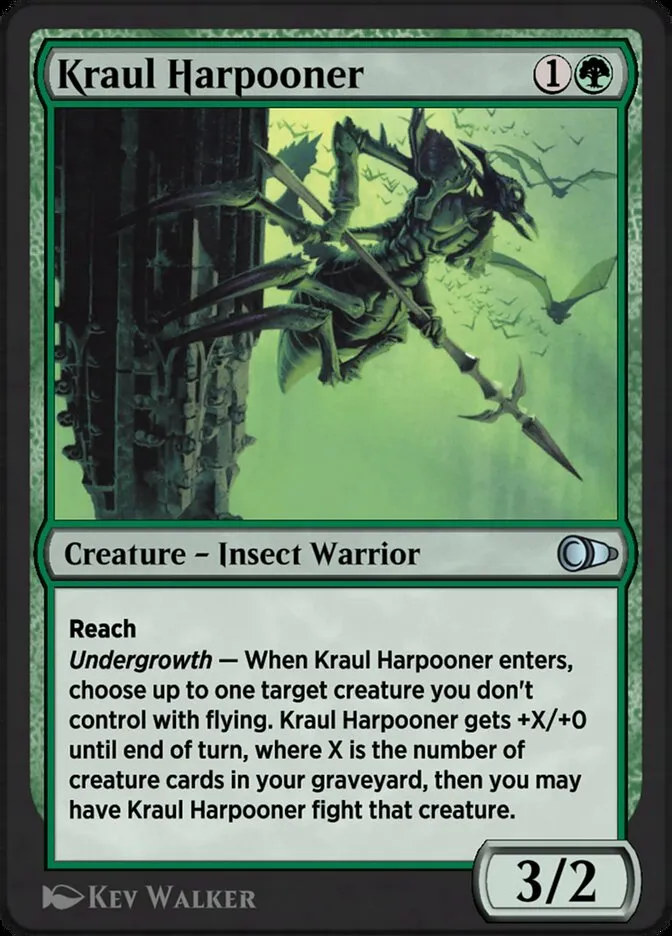 Kraul Harpooner Front Face