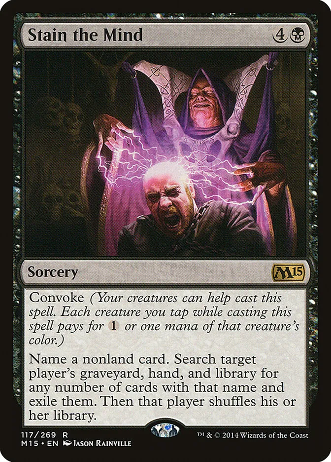 Stain the Mind Front Face