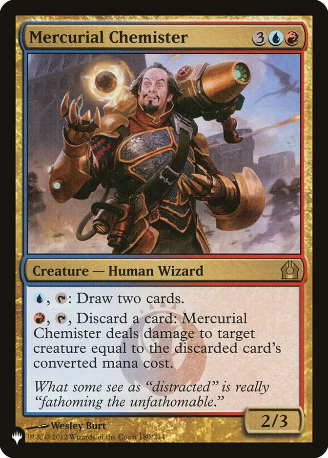Mercurial Chemister Front Face