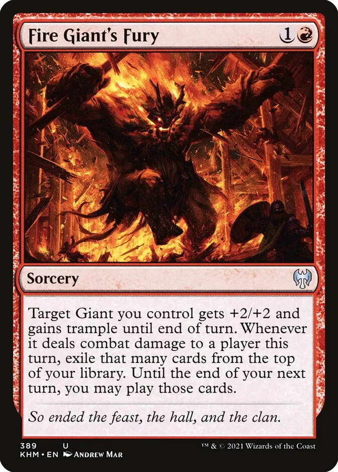 Fire Giant's Fury Front Face