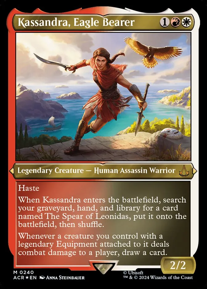Kassandra, Eagle Bearer Front Face