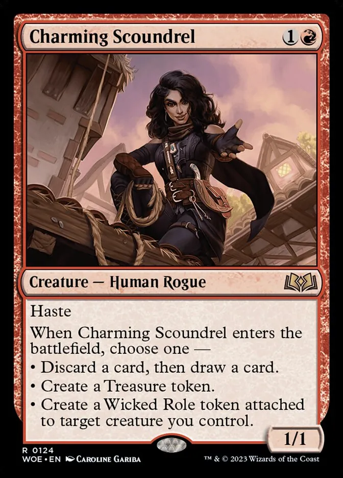 Charming Scoundrel Front Face