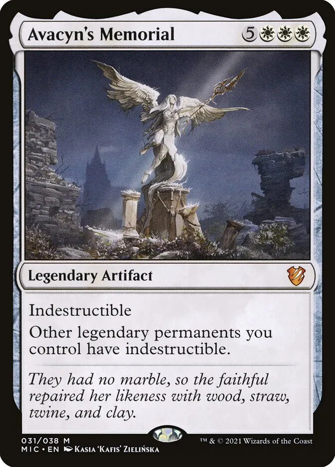 Avacyn's Memorial Front Face