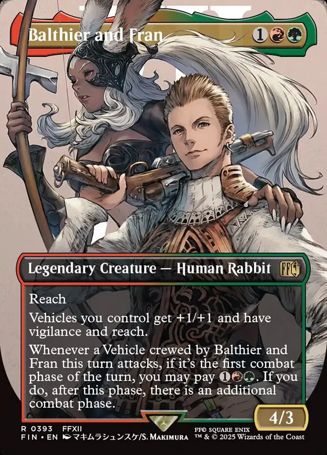 Balthier and Fran Front Face