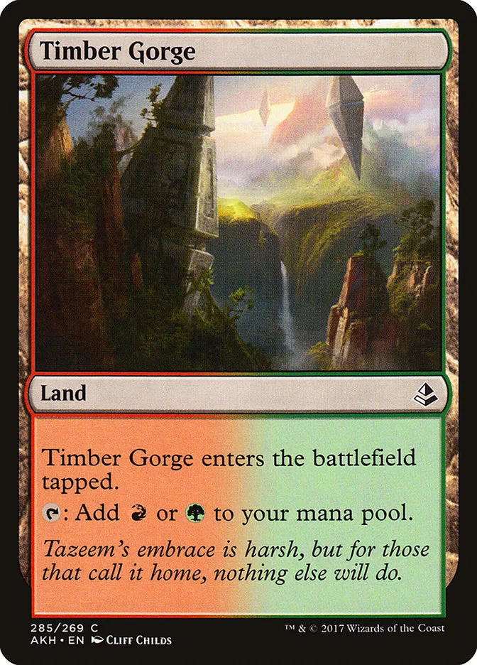 Timber Gorge Front Face