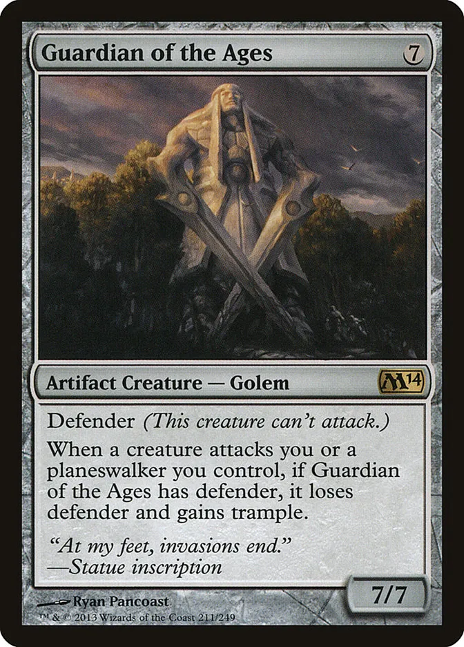 Guardian of the Ages Front Face
