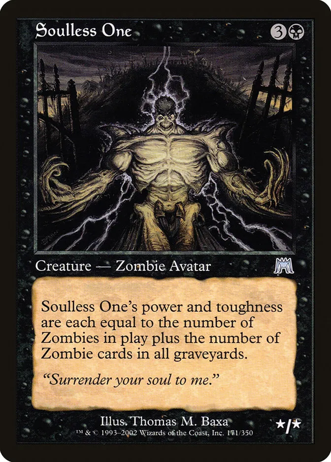 Soulless One Front Face