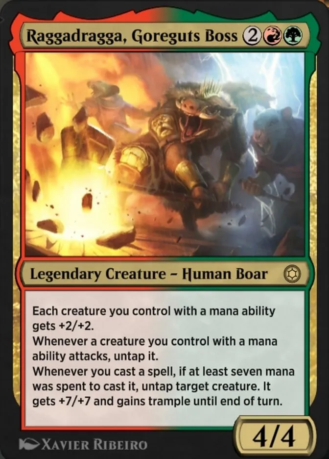 Raggadragga, Goreguts Boss Front Face