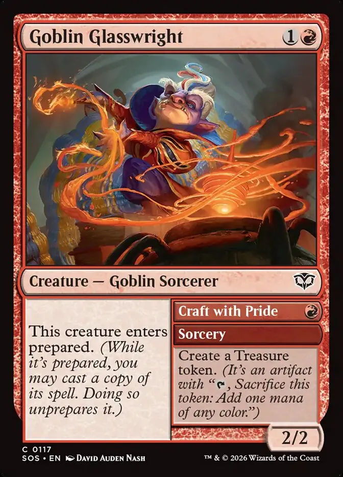 Goblin Glasswright // Craft with Pride Front Face