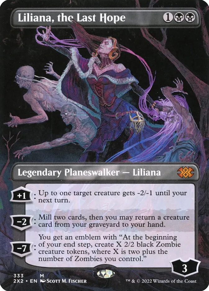 Liliana, the Last Hope Front Face