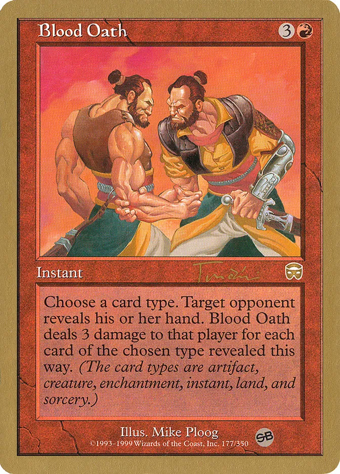 Blood Oath Front Face