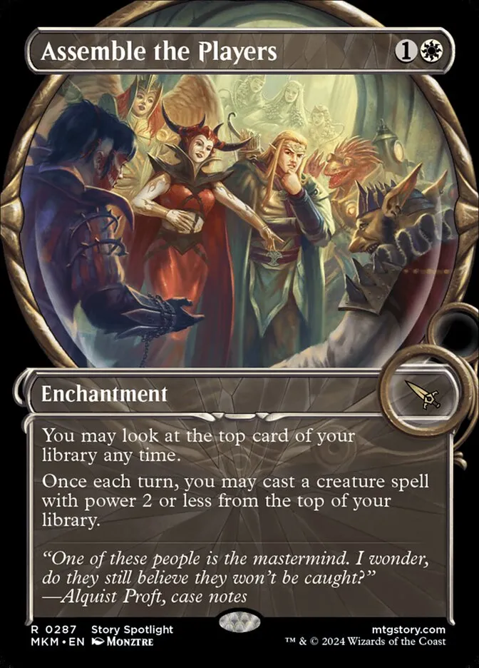 Assemble the Players Front Face