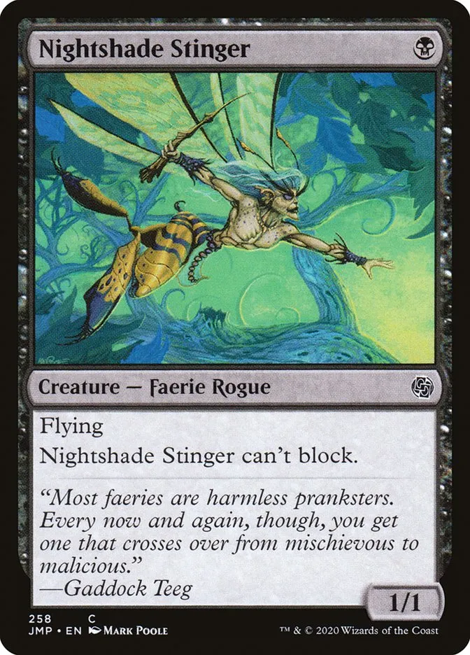 Nightshade Stinger Front Face